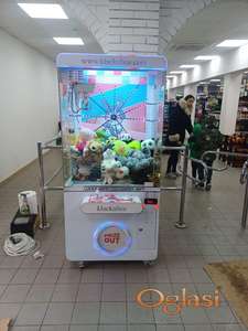 Kran za hvatanje plisanih igracaka